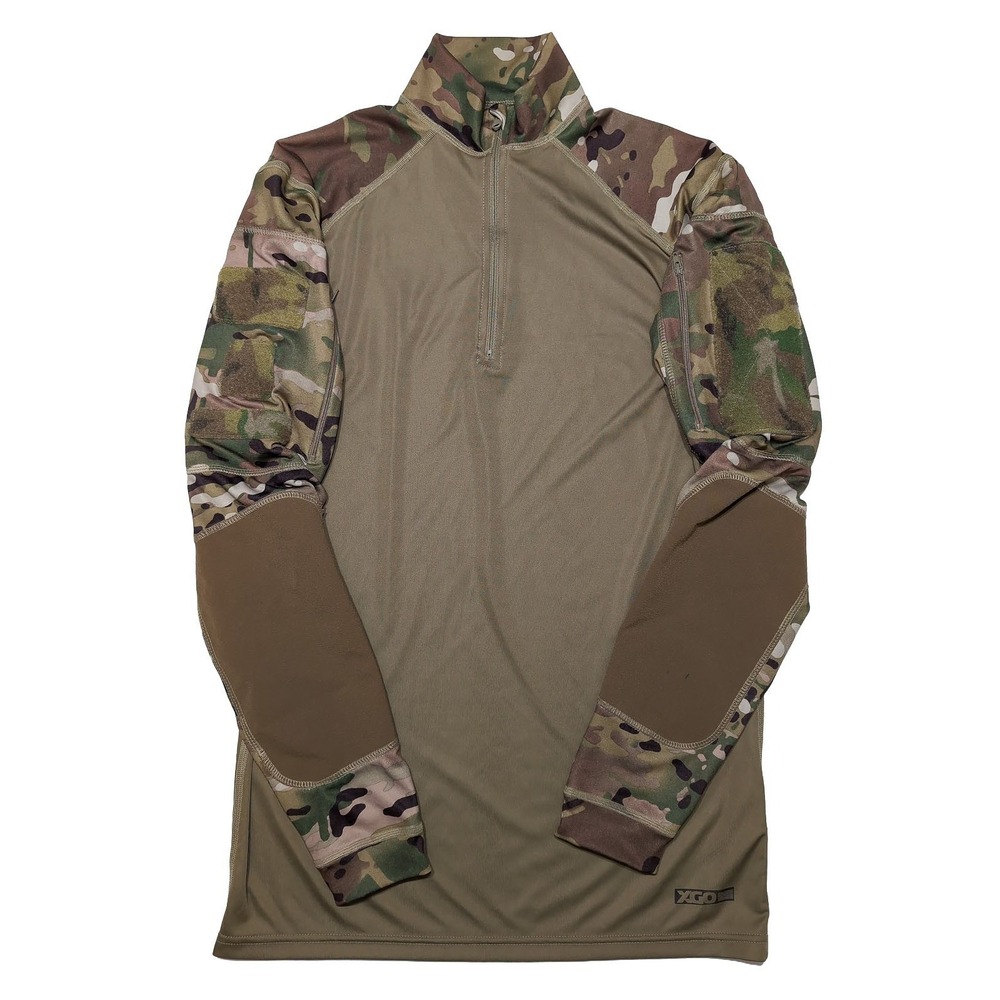 XGO Talon DBL 3 Performance Defense Base Layer Zip Combat Shirt Made USA Medium
